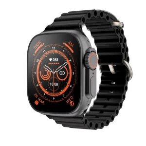 montre Intelligente T800 Ultra étanche chargeur sans fil noir