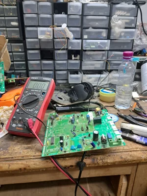 Réparation carte mère chaudière saunier duval