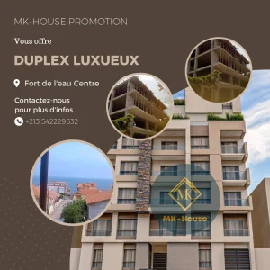 Duplex Luxueux à Fort de l'eau Centre