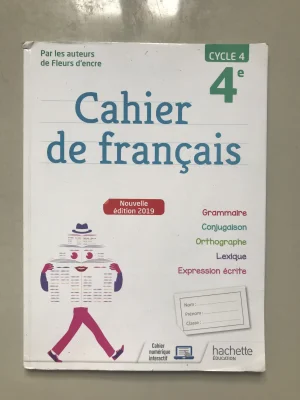 Vente de livres (programme français)