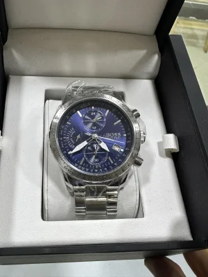 montre Hugo Boss Pilot Edition 1513850 chronographe