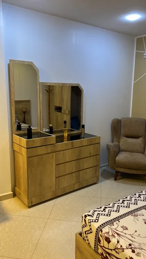 Coiffeuse en mélamine